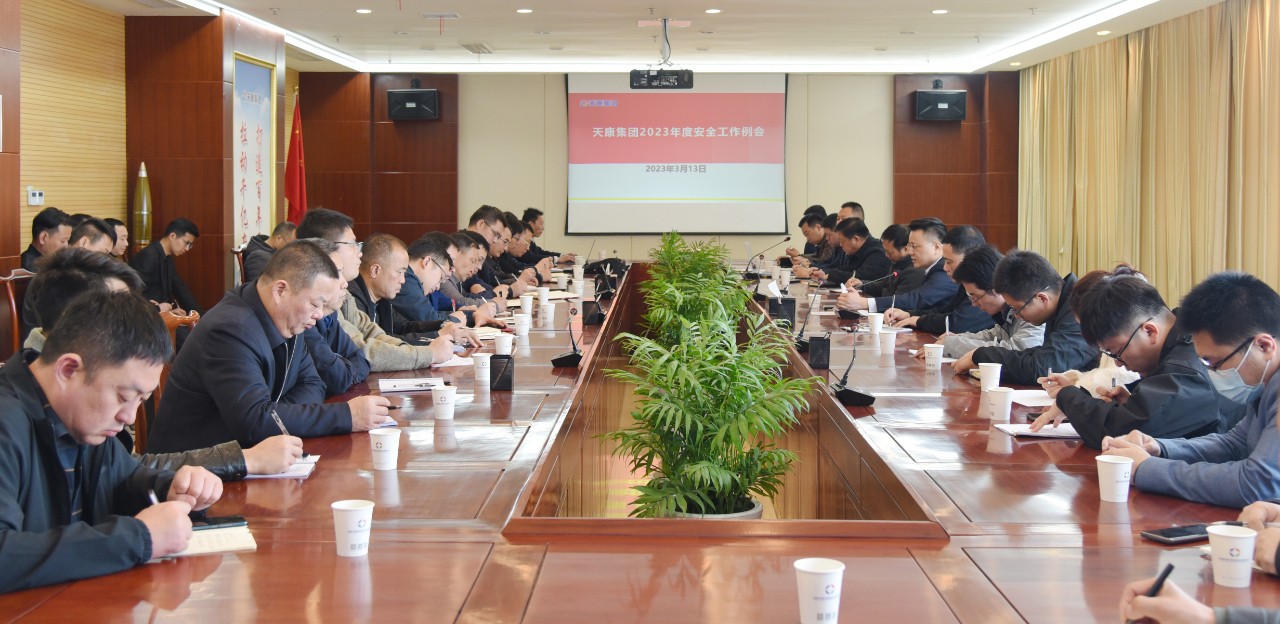 Anhui Tiankang Group held 2023 work conference on safety production