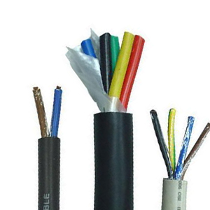 Flame retardant control cable
