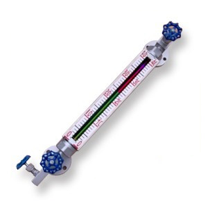 Color quartz tube level meter