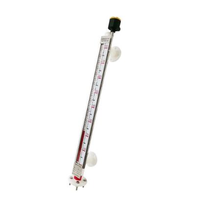 Anticorrosive magnetic flip level meter